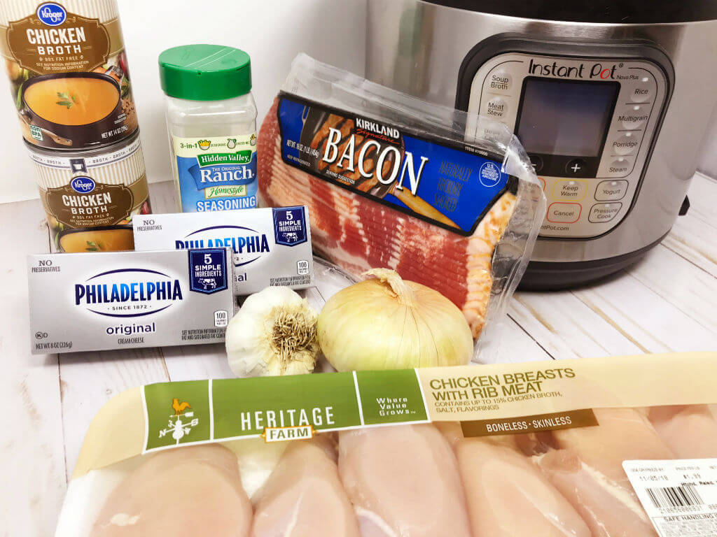 Keto Crack Chicken Ingredients