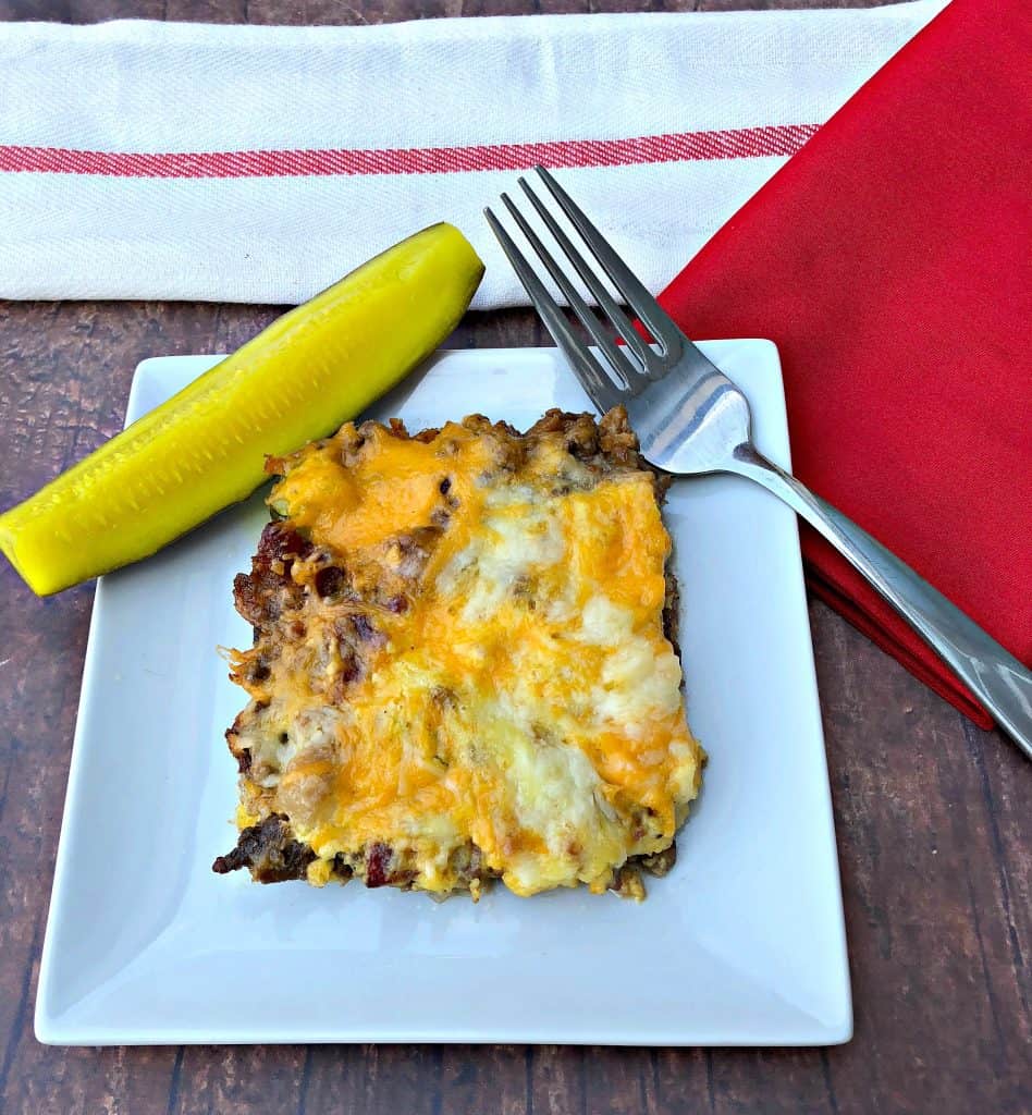 Bacon Cheeseburger Casserole