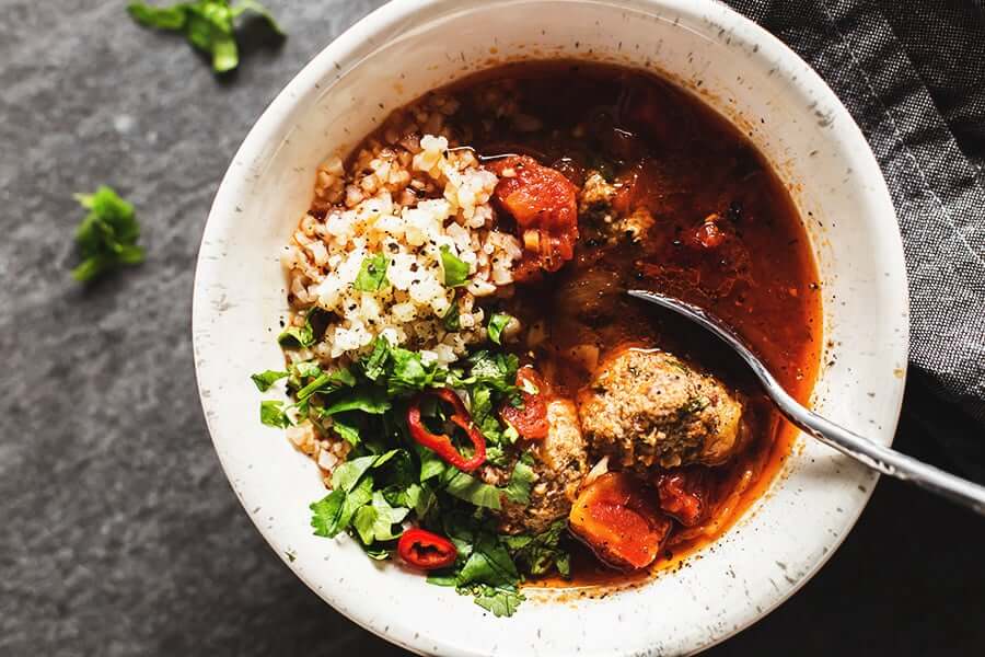 Albondigas Soup (Mexican Meatball Soup)