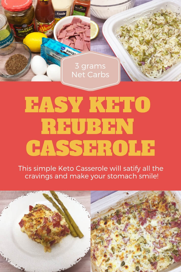 Easy Keto Reuben Casserole Recipe