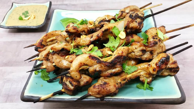 Keto Chicken Satay