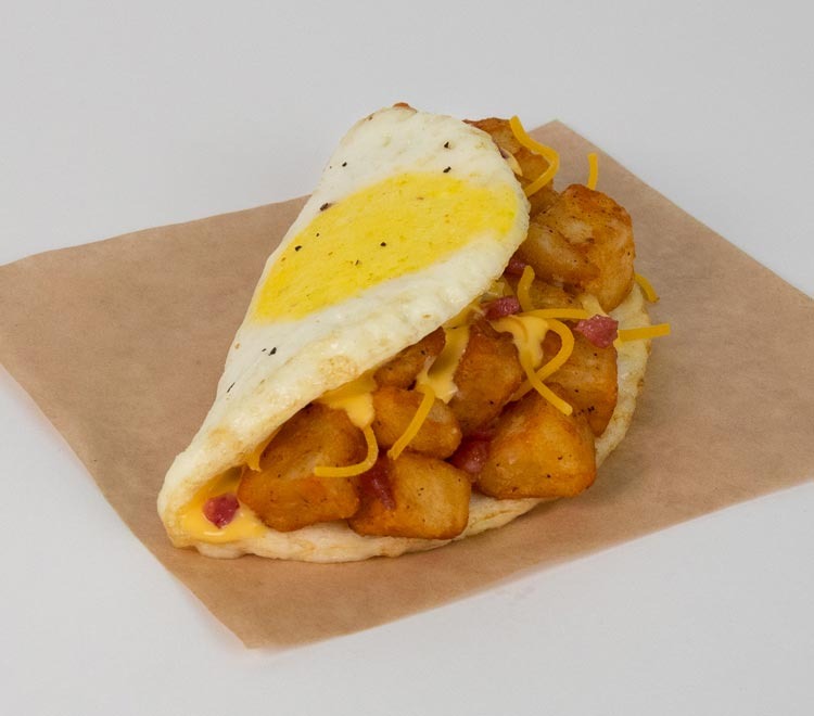 Naked Egg Taco