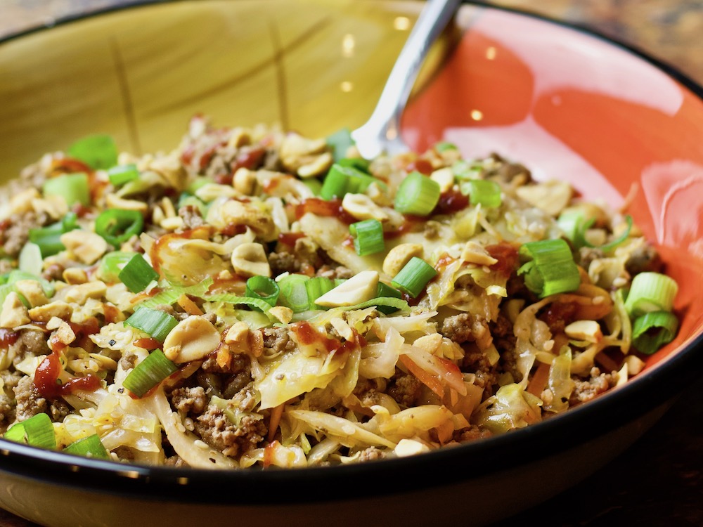 Keto Egg Roll In A Bowl