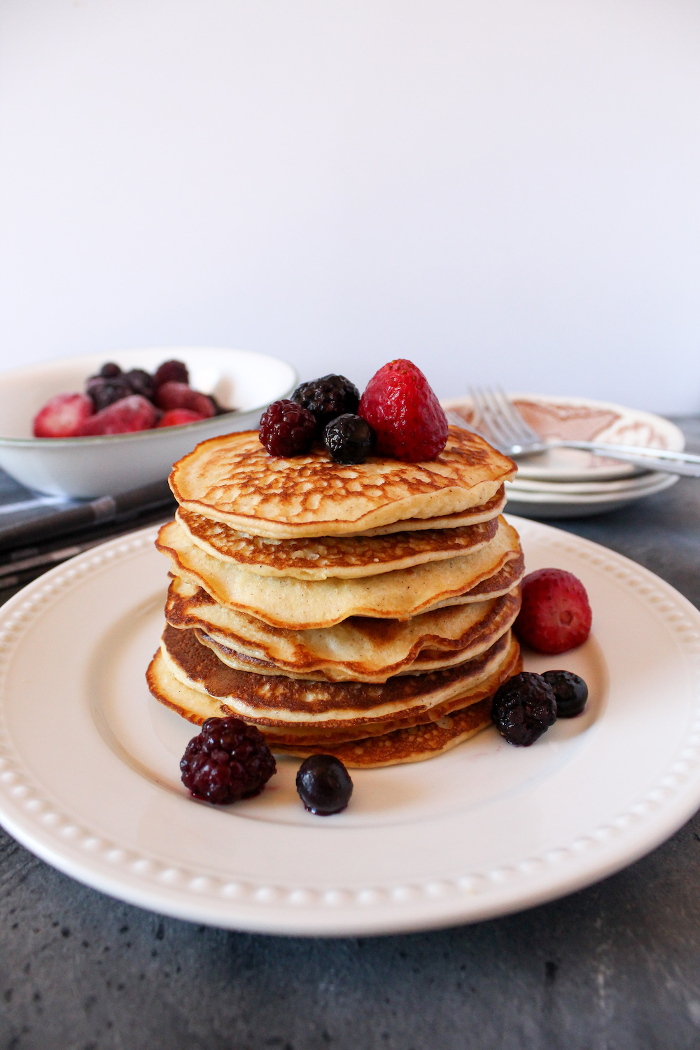 Delicious Keto Almond Flour Cream Cheese Pancakes