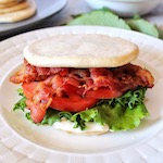 Keto Classic BLT Sandwich Recipe Square