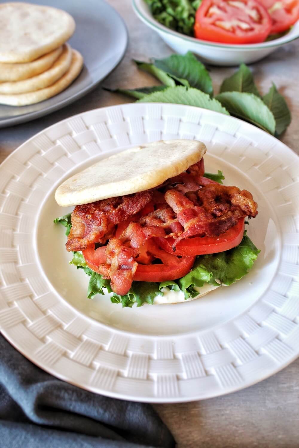 This Keto Classic BLT Sandwich recipe is simple and delicious and sure to make your mouth water.