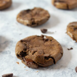 Ultimate Keto Double Chocolate Chip Cookies