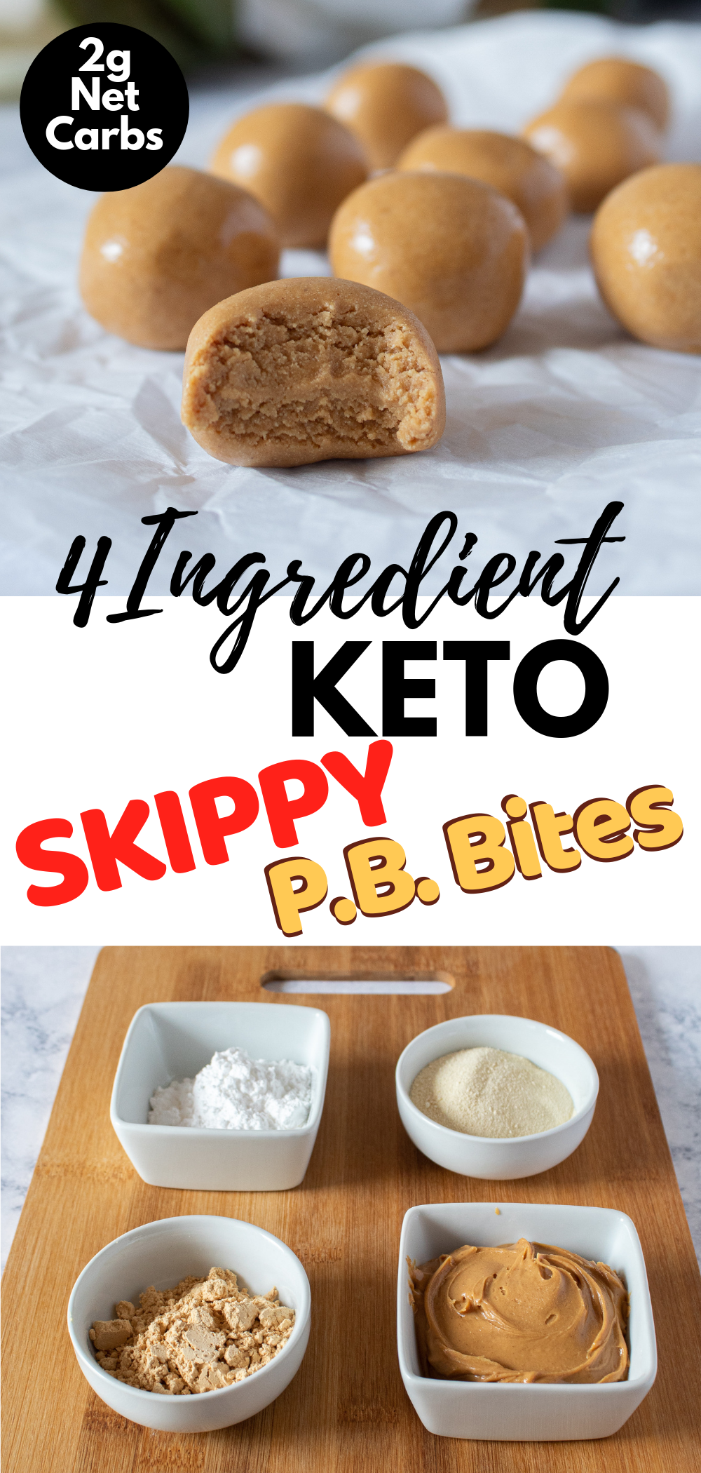 How To Make Keto Skippy P.B. Bites - Easy Copycat Recipe