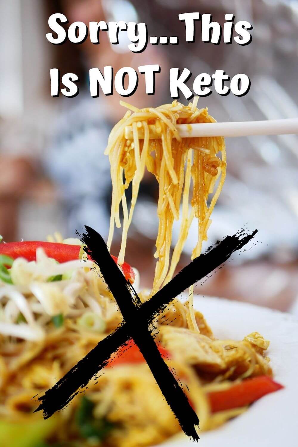 Sorry, you cannot order noodles. These are not Keto Chinese food!