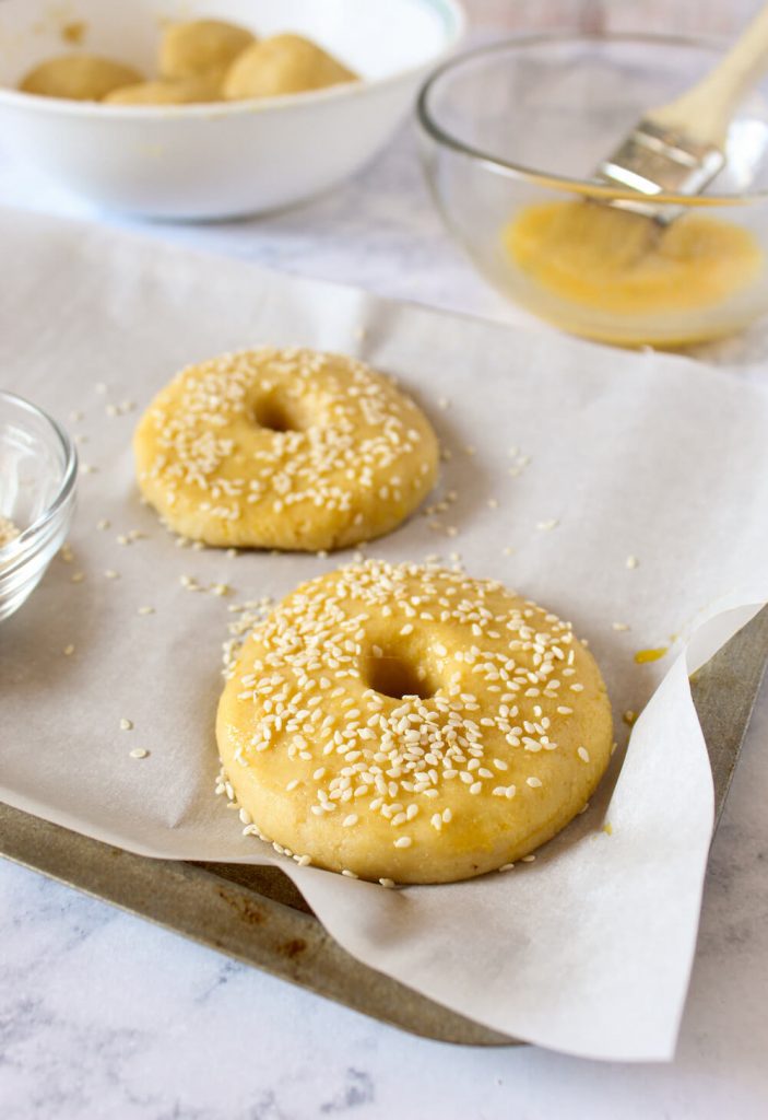 Best Low Carb Keto Sesame Bagel Recipe With Almond Flour Ketowize
