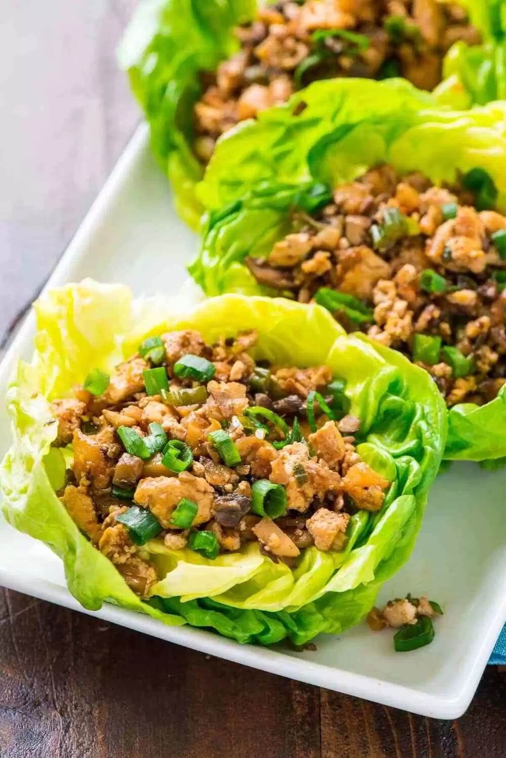 Easy Keto Recipes - Vegetarian Lettuce Wraps